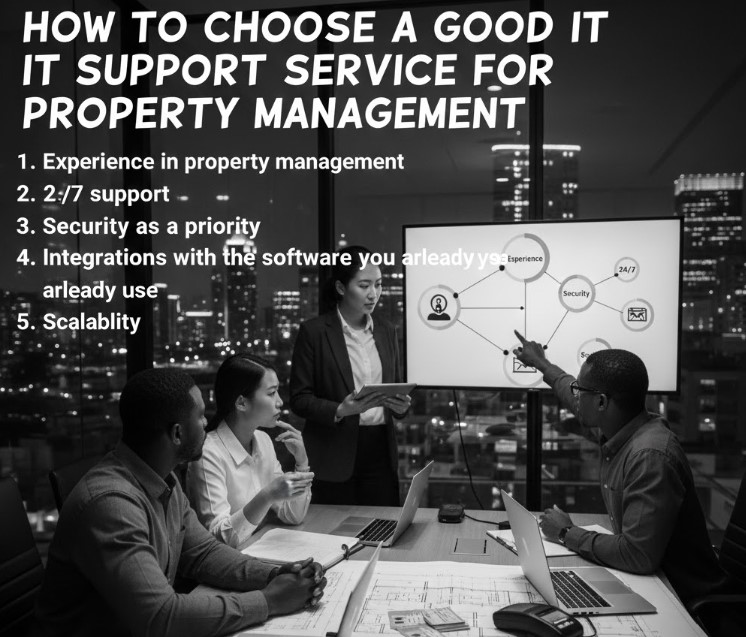 How to choose a good IT Support service for Property Management