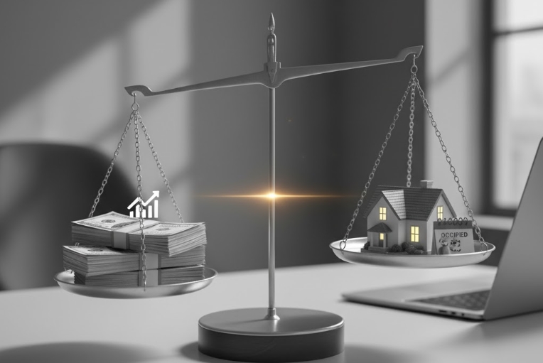 finding the balance between earning well and staying fully occupied